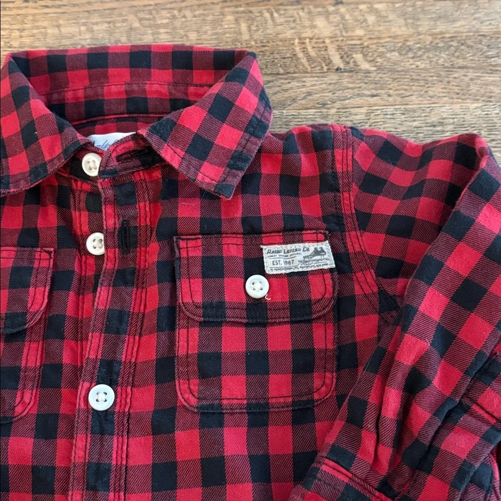 Two Ralph Lauren Long Sleeve Coveralls Size 9 Months Like new!